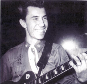 Link Wray avec une Gibson Les Paul