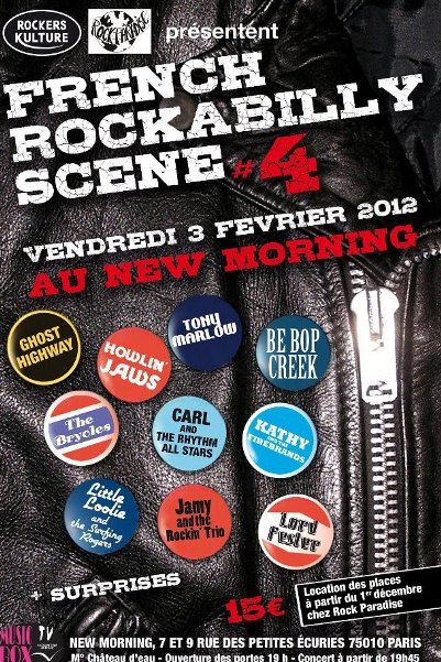 Bop-Pills Rocker Kulture French Rockabilly Scene New-Morning Le GRaTiN Du RoCKaB' FRaNCaiS