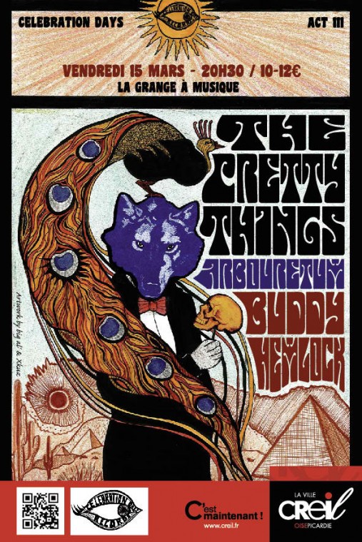 Bop-Pills_Pretty Things Flyer The Pretty Things